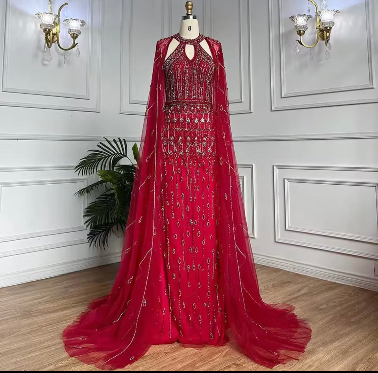 Tina Beaded  Evening Dresses Gowns