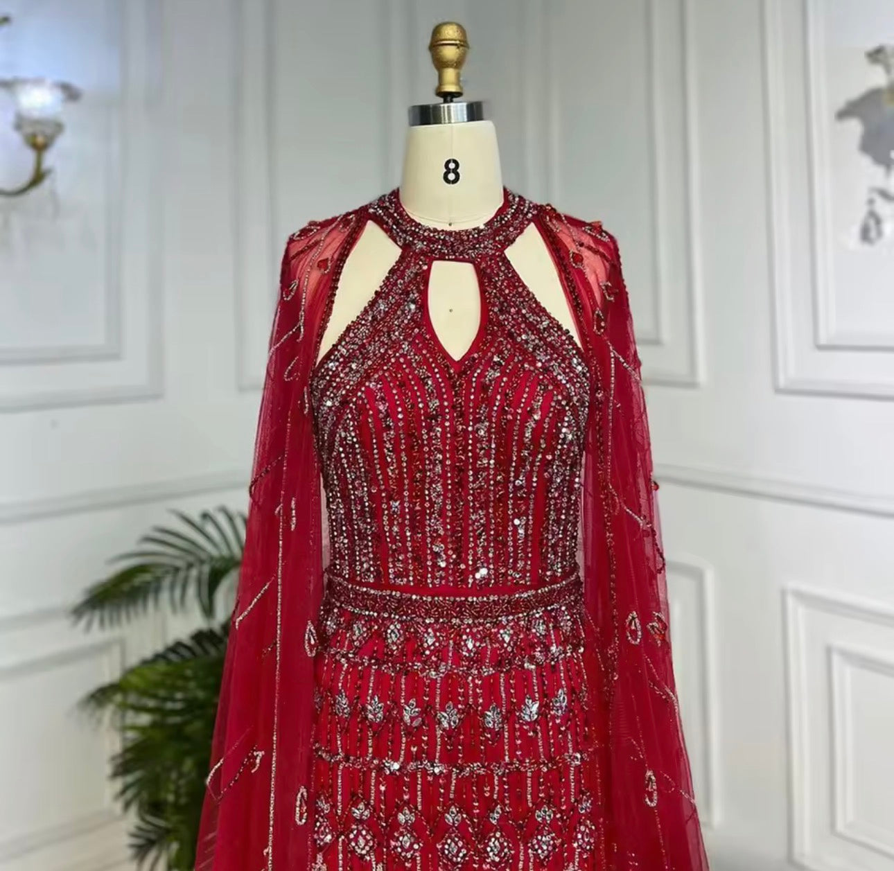 Tina Beaded  Evening Dresses Gowns