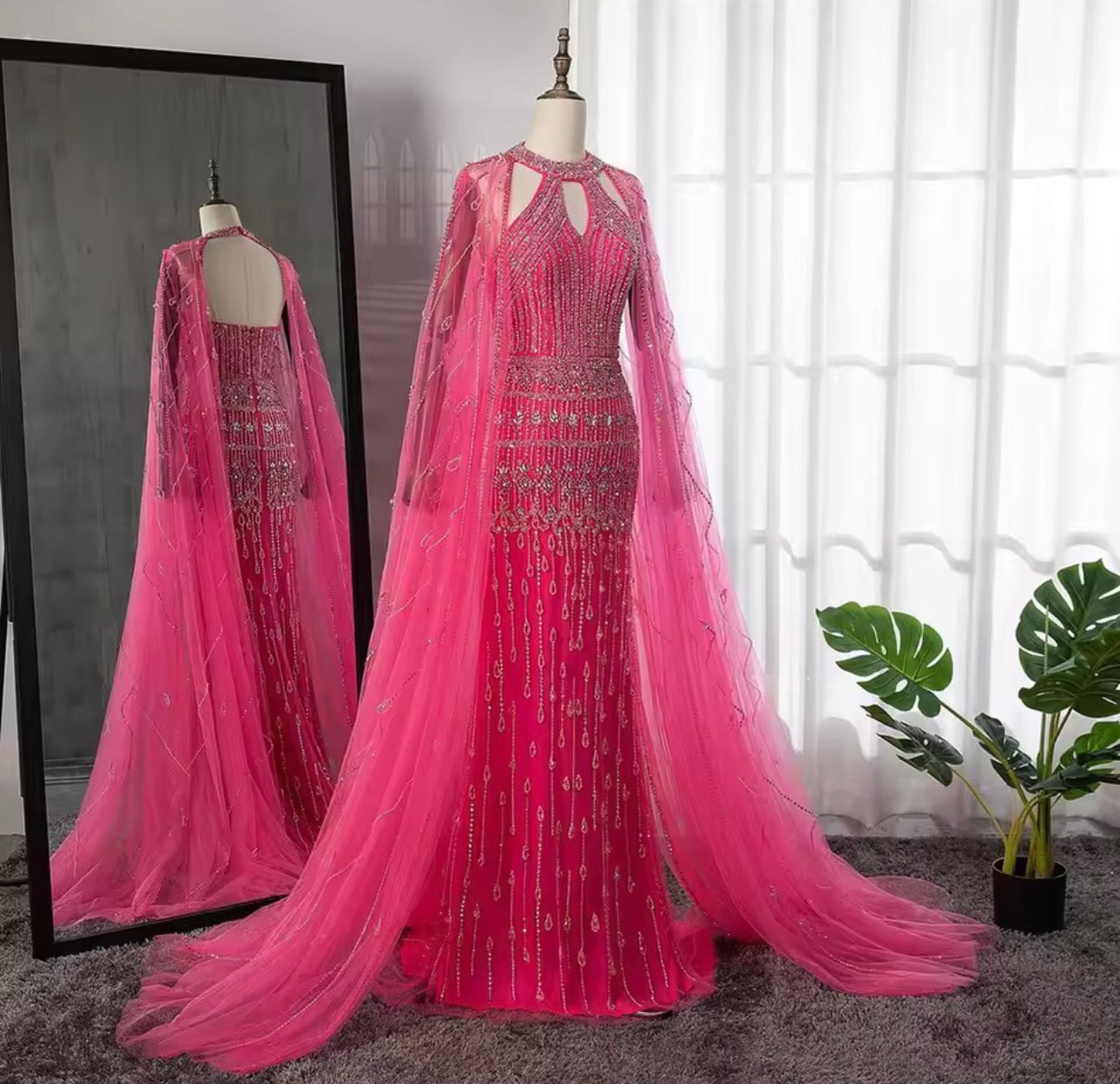 Tina Beaded  Evening Dresses Gowns