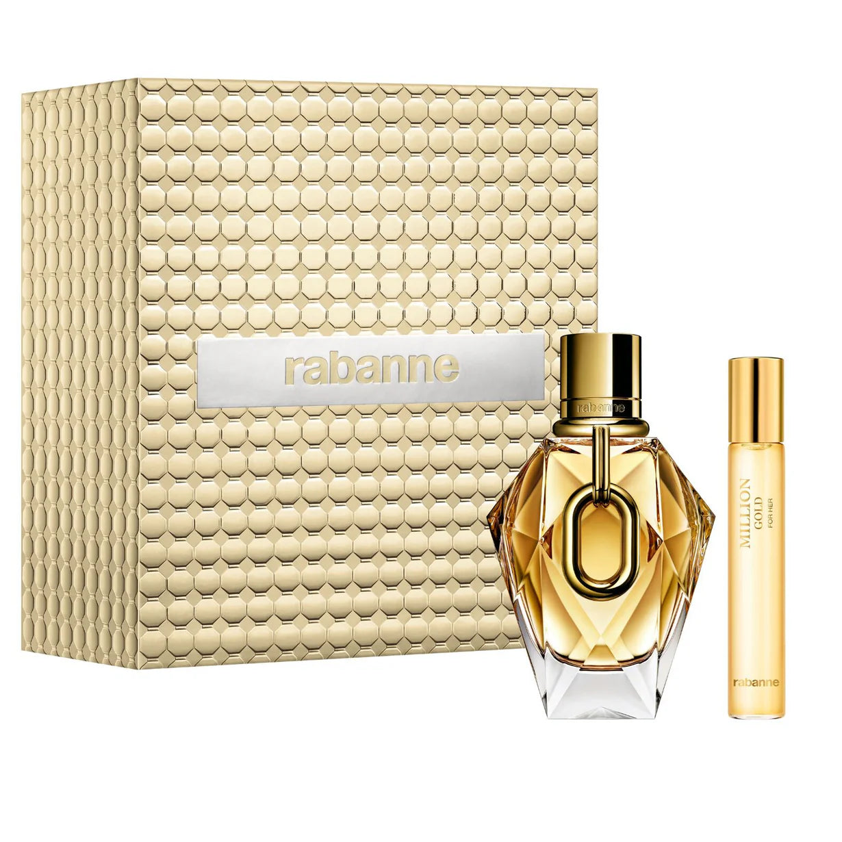 Million Gold by Paco Rabanne 90ml EDP 2 Piece Gift Set