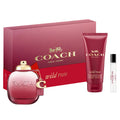 Coach Wild Rose by Coach 90ml EDP 3 Piece Gift Set